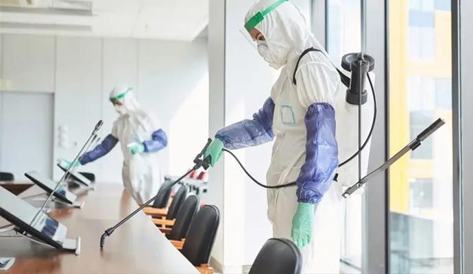 Disinfecting service for commercial space Disinfecting service for commercial space