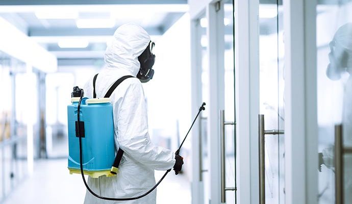 Providing professional disinfecting service Providing professional disinfecting service