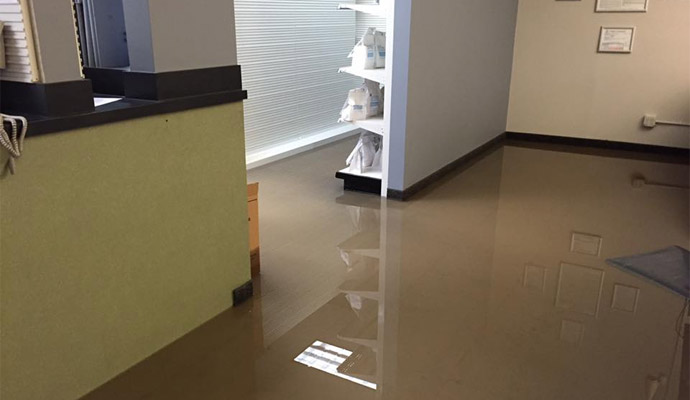 Flood Water Damage Cleanup