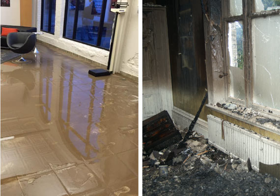 water and fire damage in dallas