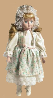 A fragile doll that has gone through professional contents restoration.