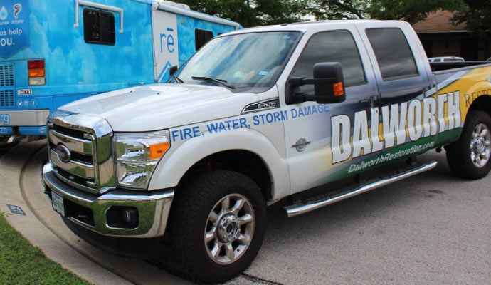 Dalworth Restoration service vehicle