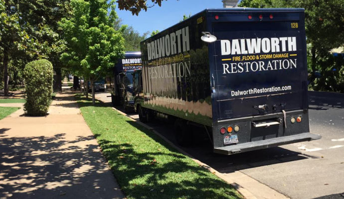 Dalworth restoration service vehicle