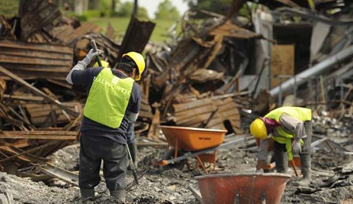 Professional disaster cleanup Professional disaster cleanup